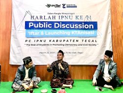 Dalam Public Discution bersama IPNU, Bang Aziz Ajak Peran Pelajar dalam Membangun Bangsa