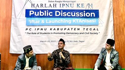Dalam Public Discution bersama IPNU, Bang Aziz Ajak Peran Pelajar dalam Membangun Bangsa