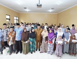 Walikota Batu, Nurochman Hadiri Santunan Yatim dan Dhu’afa