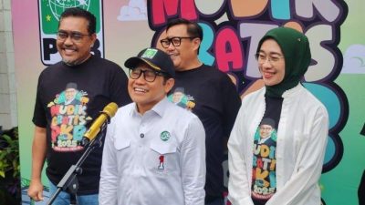 Bantu Ringankan Pemudik, Cak Imin Berangkatkan Puluhan Bus Mudik Gratis