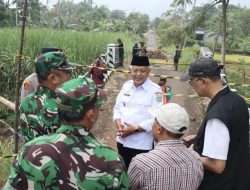 Bupati Malang Tinjau Jembatan yang Ambrol di Kalipare