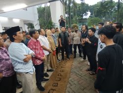 Aliansi Mahasiwa Kabupaten Malang Lakukan Aksi Simbolik Tolak UU TNI