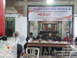 Gelar Musdes, Pemdes Panggungrejo Bentuk Koperasi Merah Putih