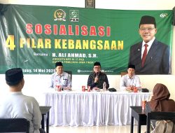 Gelar Sosialisasi 4 Pilar, Gus Ali Tekankan Pentingnya Peran Guru dalam Menanamkan Nasionalisme pada Siswa