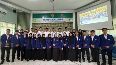 Mahasiswa Universitas Negeri Malang Laksanakan Program Asistensi Mengajar di MAN 1 Malang