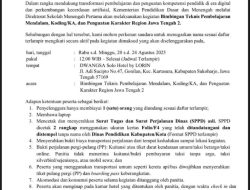 Surat Undangan Peserta Bimtek yang Viral