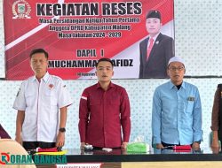 Gelar Reses, H. Muchammad Hafidz Dengarkan Langsung Keluhan dan Harapan Warga