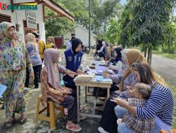 PonKesDes Tempursari Gelar Pelayanan Kesehatan untuk Balita dan Lansia