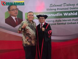 Ketua DPC PKB Malang Apresiasi Dr. Hasanuddin Wahid, Warga Sipil Pertama Raih Gelar Doktor Ilmu Pertahanan