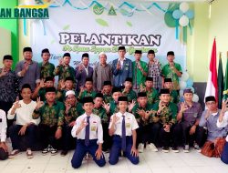 Resmi Dilantik, Pelajar NU Desa Ganjaran Siap Mengabdi dengan Semangat Baru