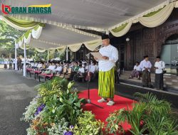 Sampaikan Orasi Kebangsaan dalam Apel Hari Santri, Ketua NU Kabupaten Malang Serukan Petisi Santri 2025