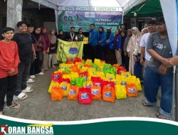 Tegakkan Misi Kemanusiaan, PMII Malang Bantu Anak Sekolah Terdampak Erupsi Semeru