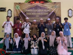 Mahasiswa KKN UNIRA Kelompok 11 Turut Sukseskan Haul Dusun Glatik dan Peringatan Isra Mi’raj di Desa Toyomarto Singosari