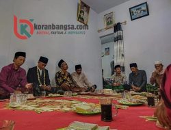 Suasana Khidmat Akad Nikah Ahmad Syafi’i dan Faiqotur Rohmah di Krucil
