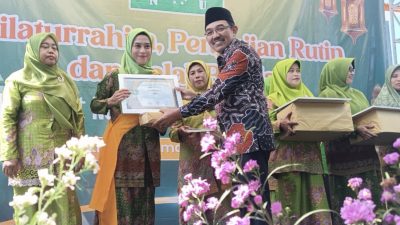 Hadiri Halal Bihalal, Ketua Fraksi PKB Kabupaten Malang Berikan Dukungan Penuh untuk Muslimat NU Singosari