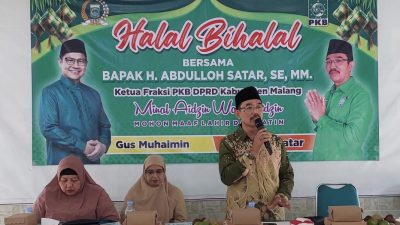 Ketua Fraksi PKB Gelar Halal Bihalal dan Jaring Aspirasi Bersama Muslimat dan Fatayat NU Pakis