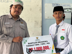 Dukung Pendidikan di Kabupaten Malang, BAZNAS Jatim Salurkan Bantuan SPP bagi Siswa MA Mansyaul Ulum