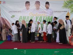 Usung Tema Muharram Ceria, RD dan HSM Gondanglegi Santuni 1.460 Anak Yatim dan Piatu