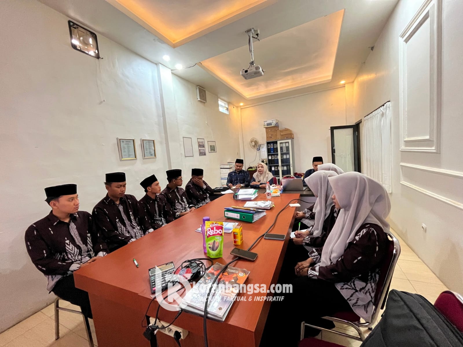 Sosialisasi dan koordinasi penyusunan Program Kerja (Proker) bersama pihak MTs Shirothul Fuqoha'