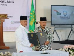 Gelar Muskercab III, PCNU dan Pemkab Malang Perkuat Sinergi Program Keumatan